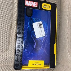 Otterbox iPhone Xs Max Apple Case Marvel Avengers Black Panther  #46